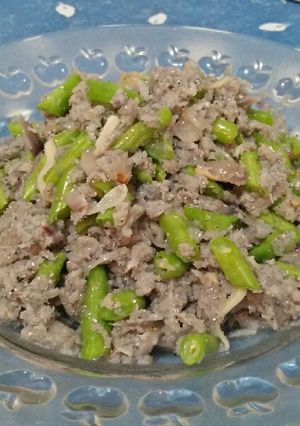 Foto resep Oseng Buncis Teri Nasi