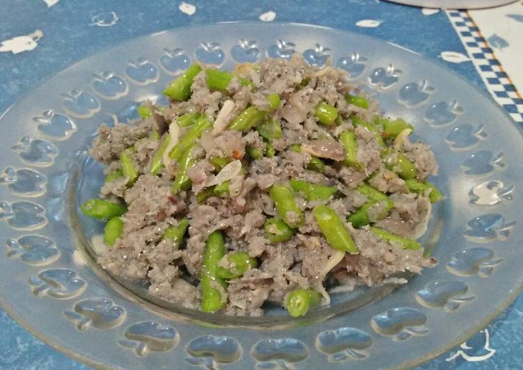 Bumbu memasak Oseng Buncis Teri Nasi Lezat