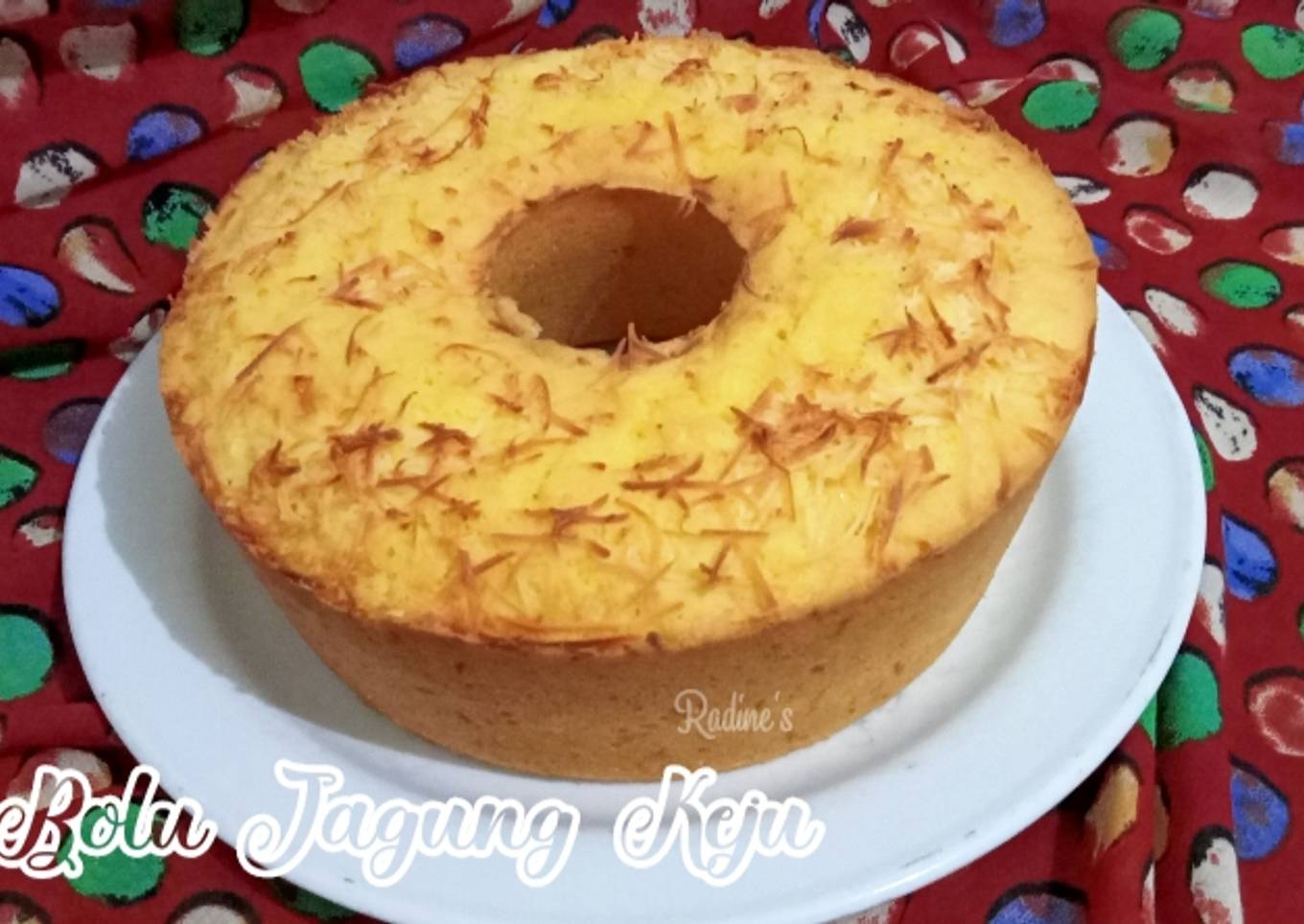 Bolu jagung keju