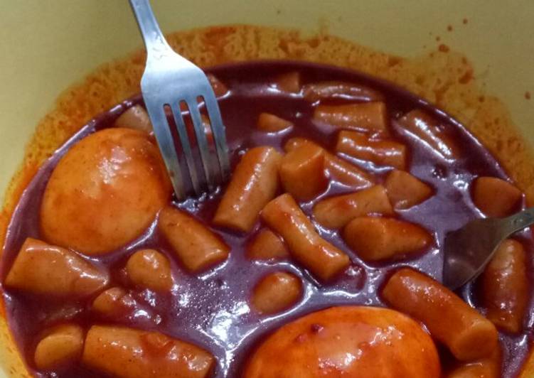 Tteokbokki ala drama korea