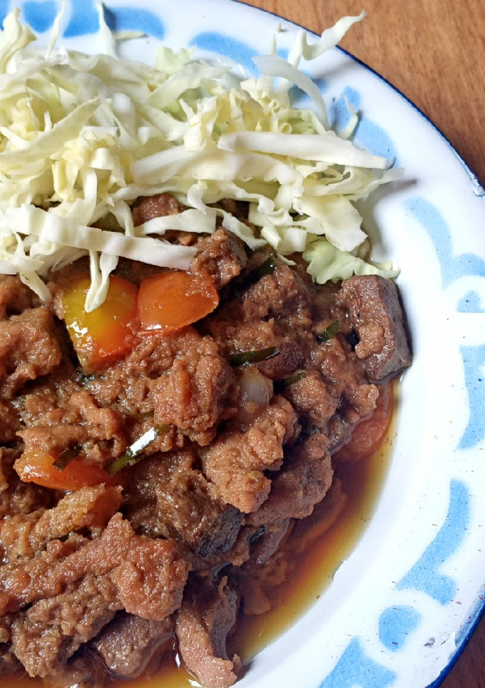 Foto resep Oseng daging/sate goreng