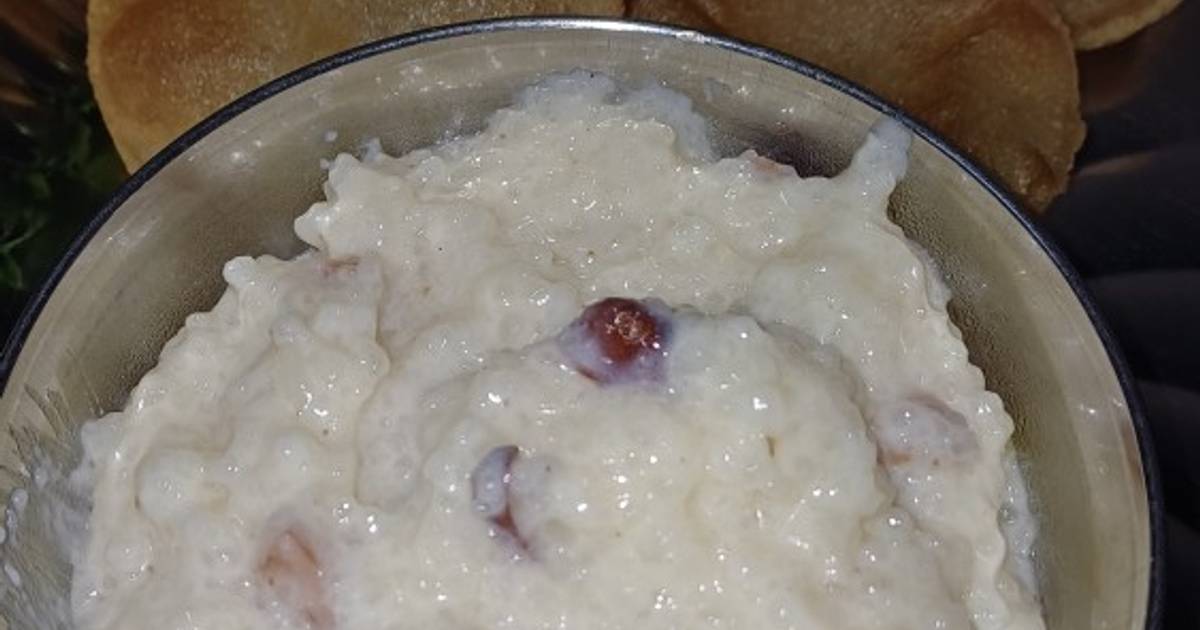 Prasadam phirni with Ground Rice Recipe by Shital Siddhesh Raut Cookpad
