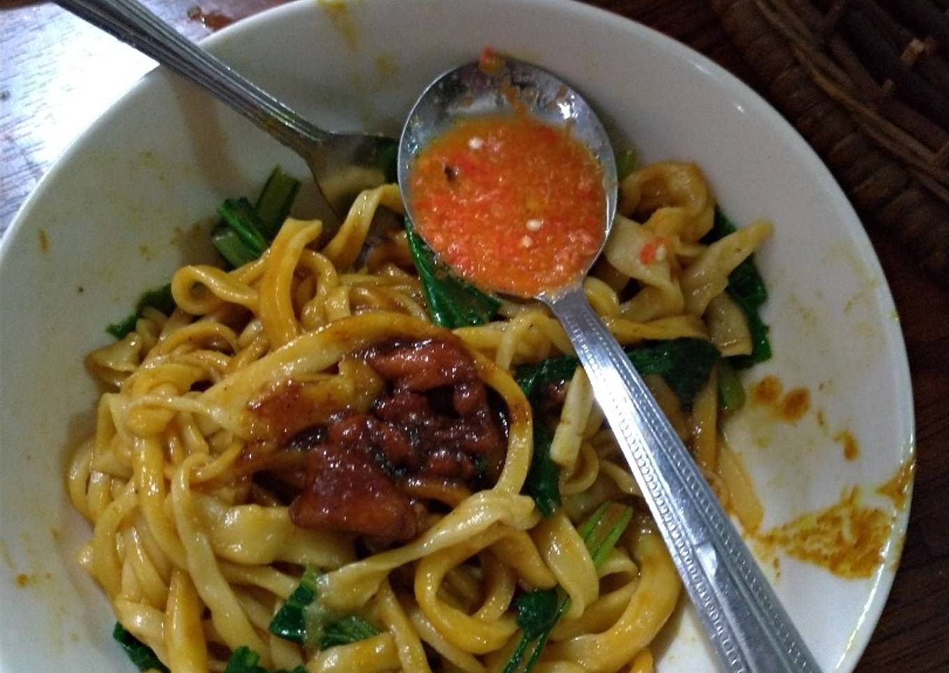 Mie ayam sederhana enak