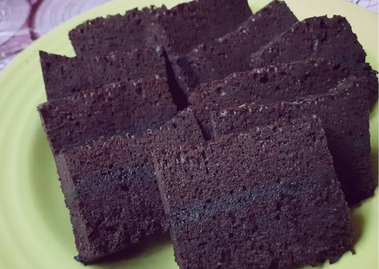 Cara Gampang Menyiapkan Brownies kukus Amanda, eh Adinda (3telur) 😁 Jadi, Enak