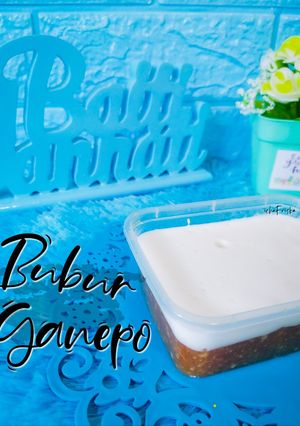 Foto resep Bubur Ganepo / bubur singkong