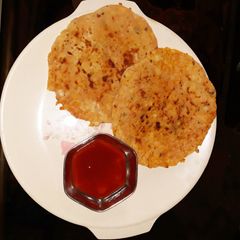 Cheese Aloo Paratha A picture of Cheese Aloo Paratha.