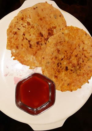 A picture of Cheese Aloo Paratha.