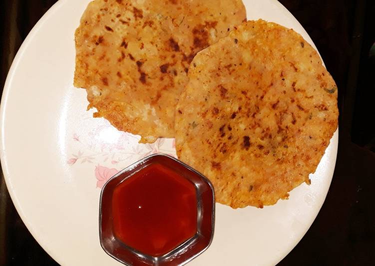 Cheese Aloo Paratha