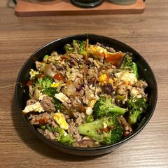 A picture of Egg Roll in a Bowl.