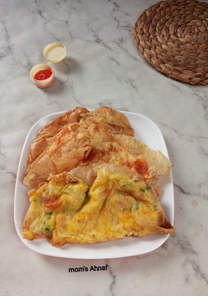 Foto resep Lumpia telur SD