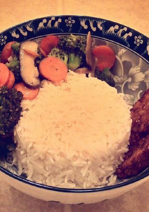 Foto resep Stir-fried vegetables & mushroom - Tumis sayuran & jamur