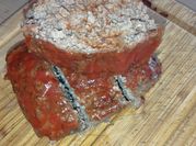Une photo de pain de viande