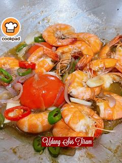 Gambar 👩‍🍳Udang Sos Tiram🦐