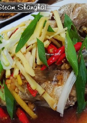 Foto resep Kerapu Steam shanghai