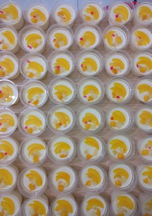 Foto resep Puding Almond Coctail