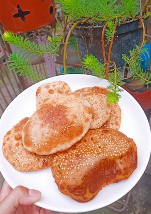 Hình của món Bánh tiêu chuối.