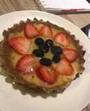 Tartaletas de fresa y arándanos