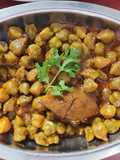 Fresh Chana Masala Curry / Harbara Chana / Green Chickpeas 💚