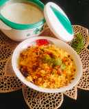 Tomato peas masala pulao 🍅😋