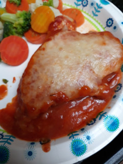 A picture of Naked Chicken Parmesan.