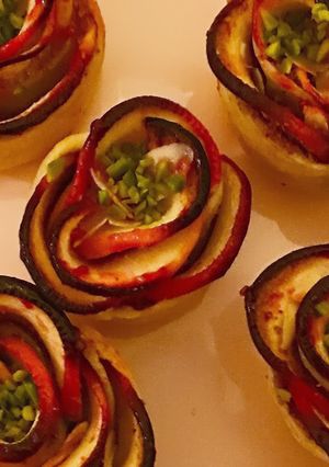 صورة لوصفة وردة التفاح المورقة : اقتصادية 👌 ولذيذة 😋