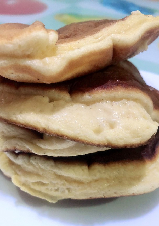 Una foto de Intento de soufflé pancake 🍰