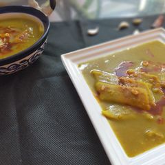 A picture of Dal Dhokli.