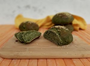 Foto di Pane all'alga spirulina