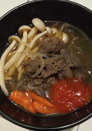 Foto resep Mushroom shirataki kuah saos teriyaki