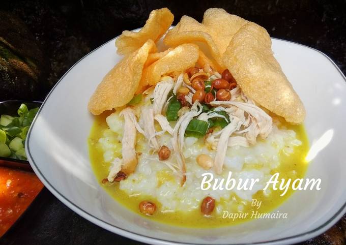 Resep Bubur Ayam Oleh Diyan Dapur Humaira Cookpad