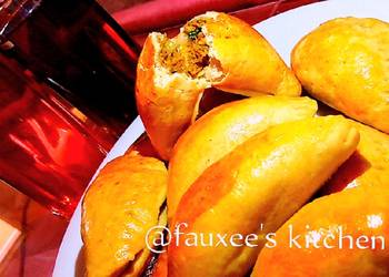 The New Way Prepare Recipe Baked meat pie by fauxees kitchen Delicious