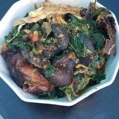 A picture of Uziza soup.