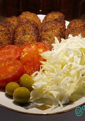 عکسی از دستور کتلت کینوا