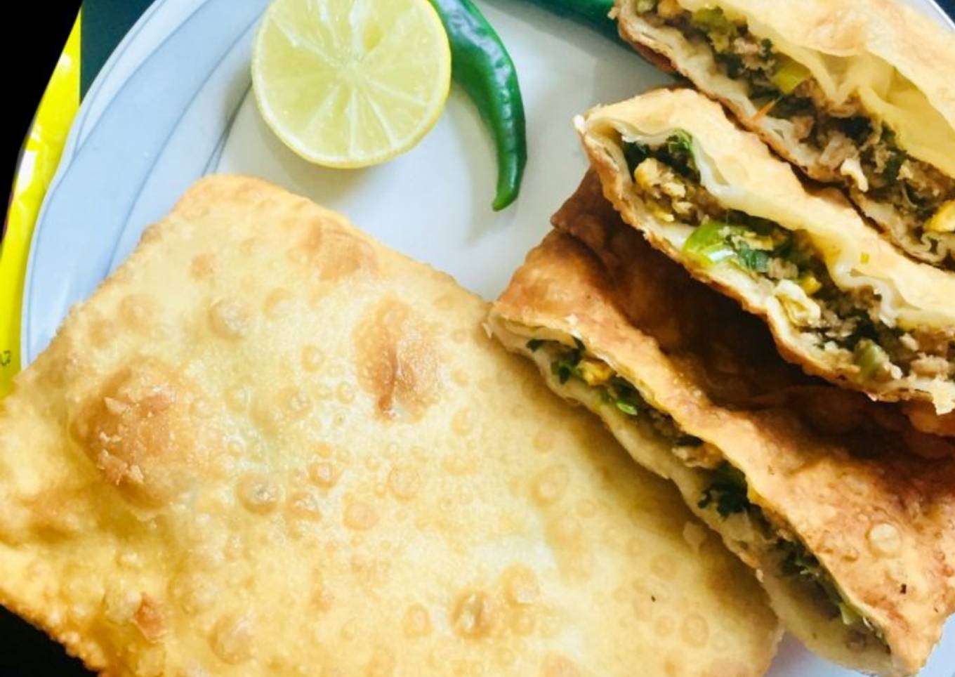 Muttabkh (Arabic paratha)