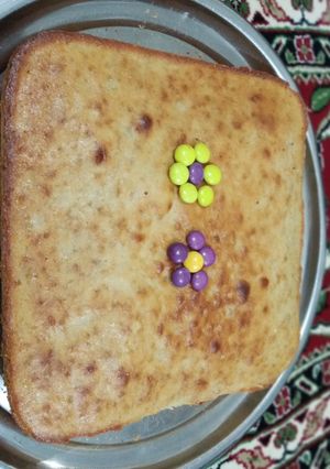 عکسی از دستور کیک موز