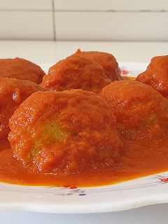 Una foto de Albóndigas de calabacín