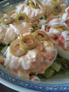 Una foto de Ensaladilla de cangrejo