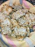 Galletas de avena, coco y chía