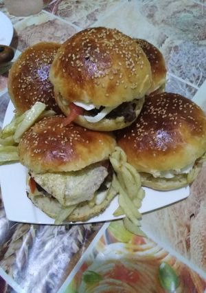صورة لوصفة همبرغر