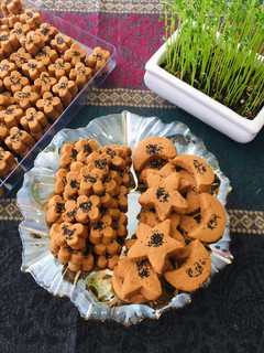 عکسی از دستور شیرینی نخودچی (شیرینی عید)