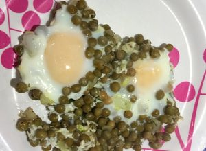 Una foto de Colchón de arvejas