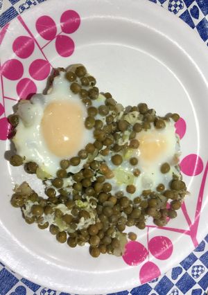 Una foto de Colchón de arvejas