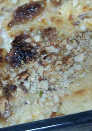 صورة لوصفة حلى ام علي بطريقة سريعة😋