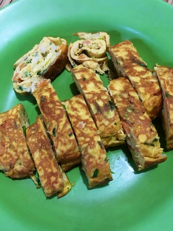 Cara Mudah Membikin Resep Telur Gulung Korea (Gyeran Mari) Korean Egg Roll yang Lezat Anti Ribet, Uenak Banget