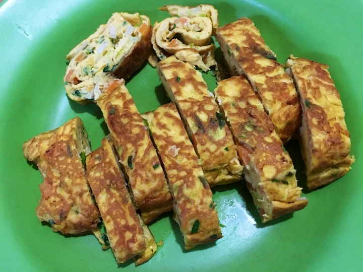 Cara Mudah Membikin Resep Telur Gulung Korea (Gyeran Mari) Korean Egg Roll yang Lezat Anti Ribet, Uenak Banget