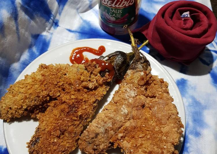 Resep Terong Krispi Jumbo♡🍆 Anti Gagal