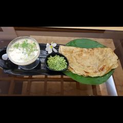 Wheat flour Dosa A picture of Wheat flour Dosa.