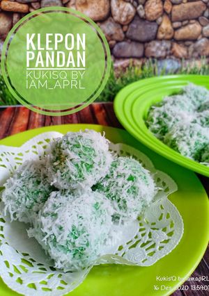 Foto resep 84* Klepon Pandan