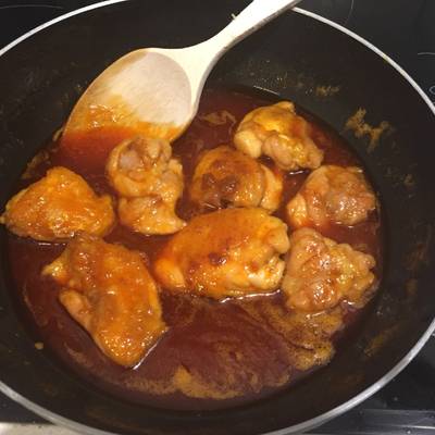 Pollo en salsa de sobrasada y miel Receta de aimizcoz- CookpadCompartirImprimir-image