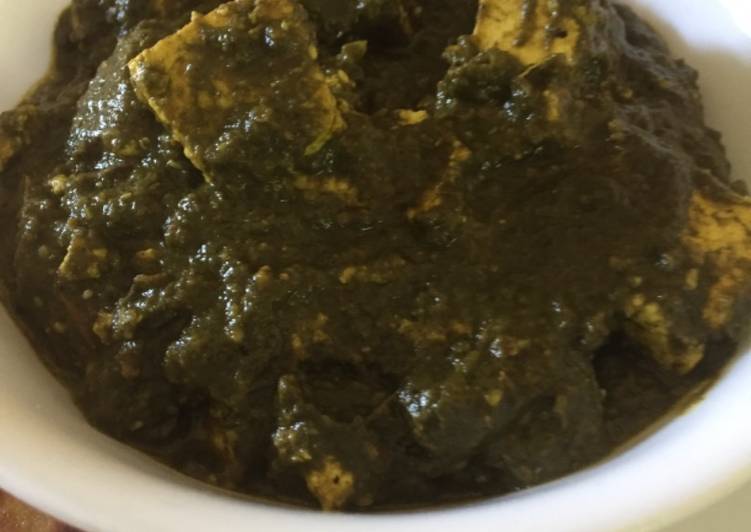 Steps to Make Homemade Palak paneer